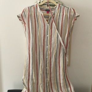 Vince Camuto Striped Tunic